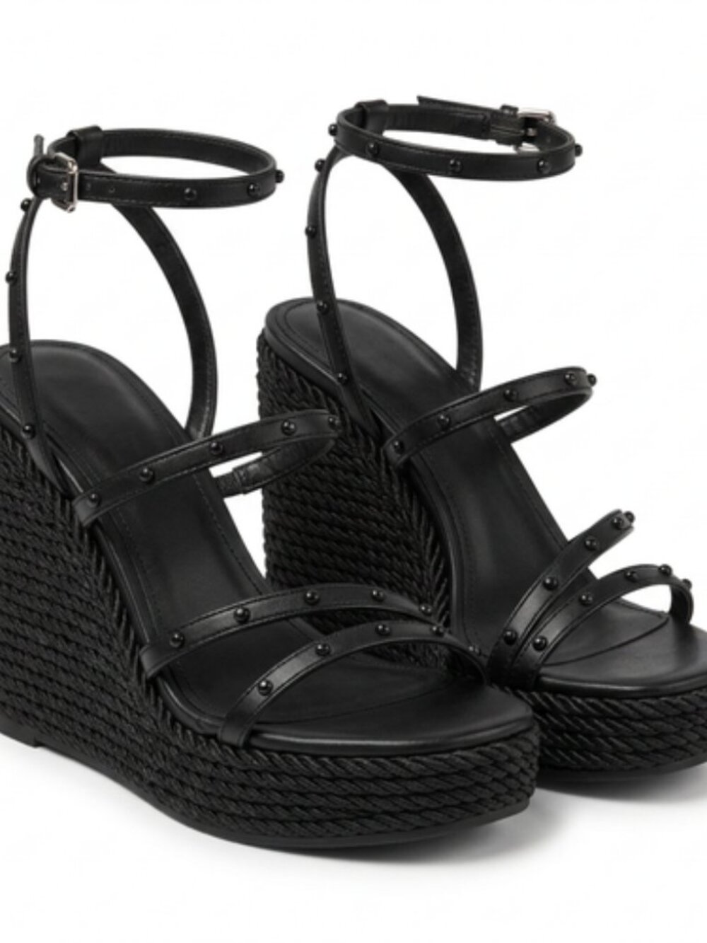 Marc Fisher Strappy Wedge Sandals  Size 8.5